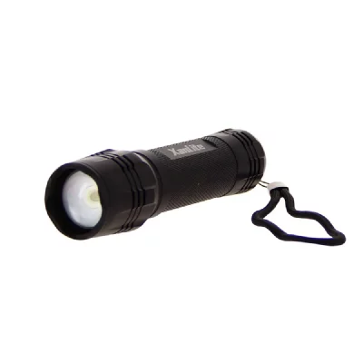 XANLITE Lampe Torche LED M&eacute;tallique, x3 Modes d'Eclairage, 600 Lumens, Piles Incluses