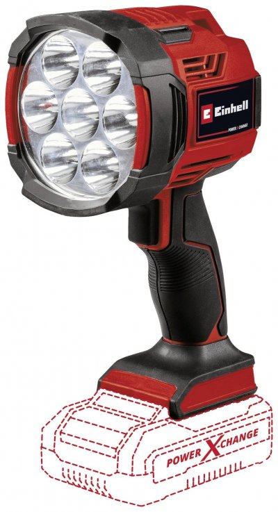 EINHELL Lampe torche sans fil TE-CL 18/2500 LiAC - 7 LED - 2 500 lumens - 6500 K - sans batterie