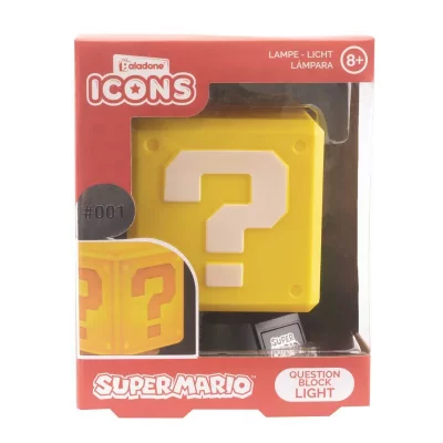 PALADONE Lampe Veilleuse Super Mario Bros : Bloc Question - 