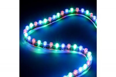 LAMPTRON   flexlight multi - 48 leds - rgb noir