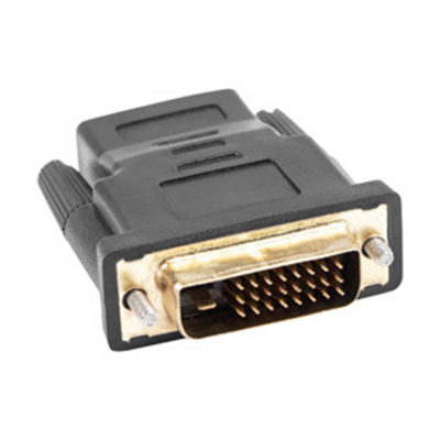 LANBERG  Adapter AD-0010-BK (HDMI F - DVI-D (24+1) M ; Black Color)