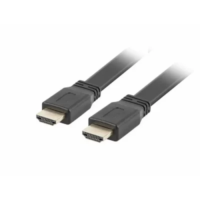 LANBERG  Ca-hdmi-21cu-0018-bk Hdmi 2.0 4k Video Cable M/m 1.8 M Noir