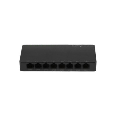 LANBERG  Dsp2-1008-12v Switch Noir