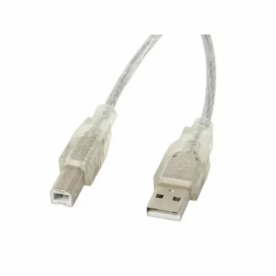 LANBERG  M/m 1.8 M Usb-a To Usb-b Cable Clair