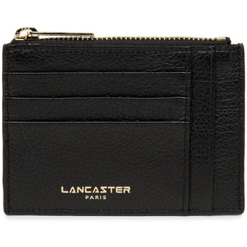 LANCASTER  Porte cartes en cuir - Dune -  - Noir