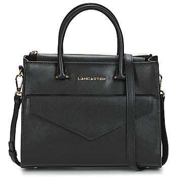 LANCASTER  Sac &agrave; main - Saffiano Signature Noir