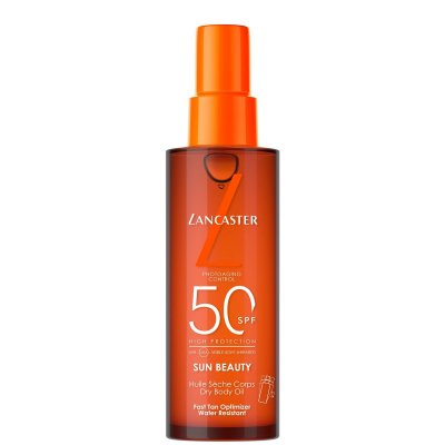 LANCASTER  Sun Beauty Huile S&egrave;che Corps SPF50 150 ml - Spray 150 ml