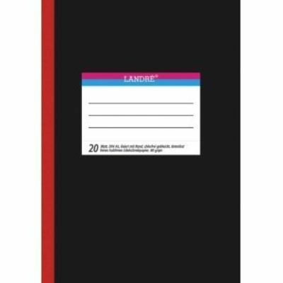 LANDRE Landr&eacute; Cahier Pour Lyc&eacute;e Format A4, Lign&eacute;, Marge Blanche &Agrave;