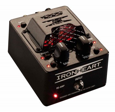 LANEY  Irt-Pulse - P&eacute;dale De Pr&eacute;ampli &Agrave; Lampes S&eacute;rie Ironheart
