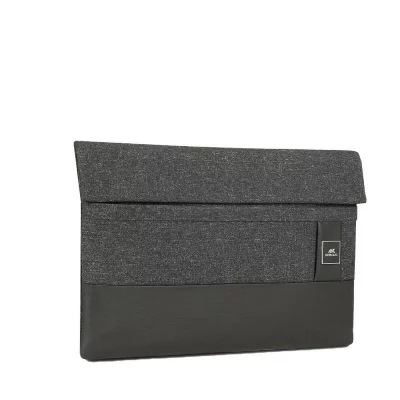 RIVA CASE Lantau sleeve premium gris chin&eacute; 15.6"" / 12 RIVALAN8805BLACK