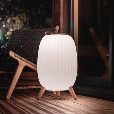 EZILIGHT Lanterne nomade musicale  Ambiant xl - Blanc