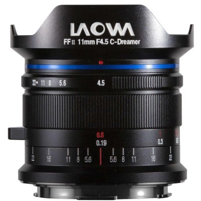LAOWA  11mm f/4.5 FF RL monture Canon RF objectif photo