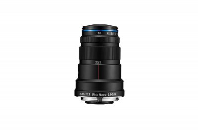 LAOWA  25mm f/2.8 2,5-5x Ultra-Macro monture Canon EF