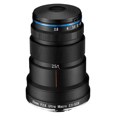 LAOWA  25mm f/2.8 Ultra-Macro 2.5-5x Monture L