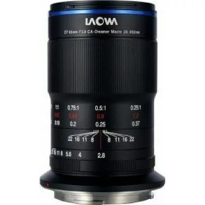 LAOWA  65 mm f/2.8 2X Ultra Macro monture Canon RF objectif photo