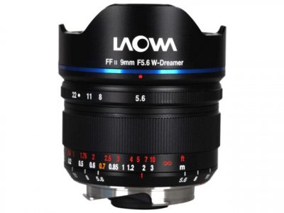 LAOWA  9 mm F/5.6 FF RL noir monture Leica M objectif photo