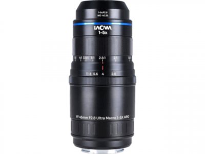 LAOWA  Aksen 45mm f/2.8 1-5X Ultra Macro APO monture Sony FE