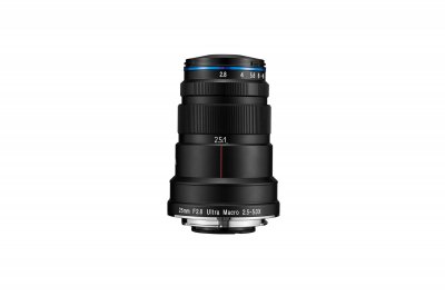 LAOWA  objectif 25mm f/2.8 macro compatible avec pentax