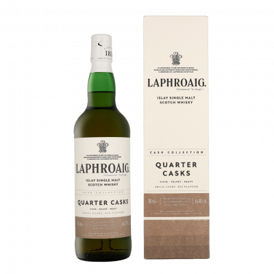 LAPHROAIG  Quarter Cask 70cl Whisky + Coffret cadeau