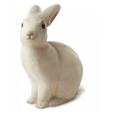 EGMONT TOYS LAPIN - Lampe &agrave; poser / Veilleuse LED Lapin Blanc H25cm