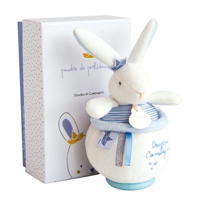 DOUDOU ET COMPAGNIE Lapin Matelot - Bo&icirc;te &agrave; Musique 