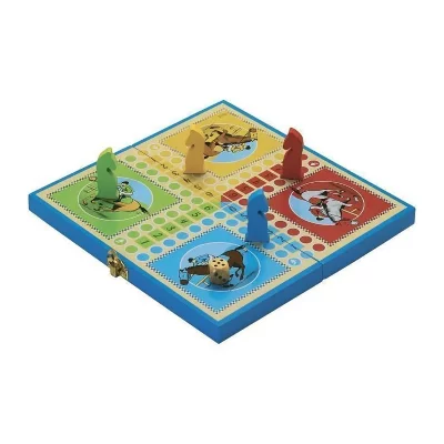 L ARBRE A JOUER Larbre A Jouer - 66340 - Jeu Des Petits Chevaux - Coffret En Bois 