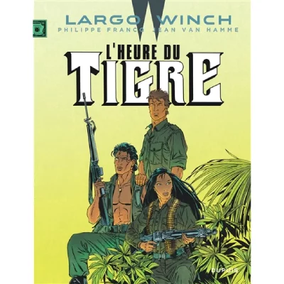 Largo Winch - Tome 8 - L'Heure du tigre (grand format)