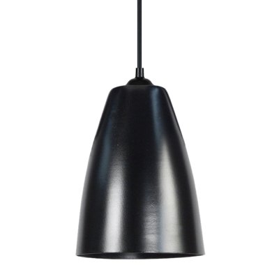 TOSEL LARSEN - Suspension conique m&eacute;tal noir
