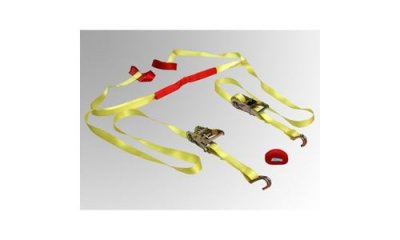 LAS  10323 Syst&egrave;me d'arrimage pour motocyclette, 6 pi&egrave;ces