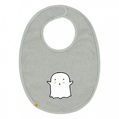 LäSSIG Lassig - Bavoirs &eacute;ponge m&eacute;dium Little Spookie olive