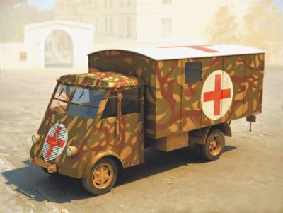 ICM Lastkraftwagen 3,5t Ahn With Shelter - 1:35e - 