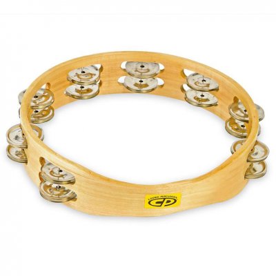 LATIN PERCUSSION  CP390 Tambourinee en bois 10'' sans peau Beige