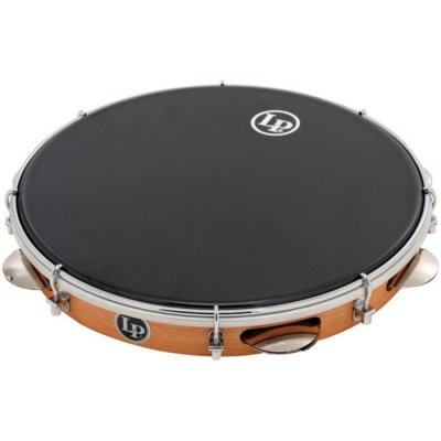 LATIN PERCUSSION  LP3012 pandeiro &agrave; peau synth&eacute;tique 12 pouces