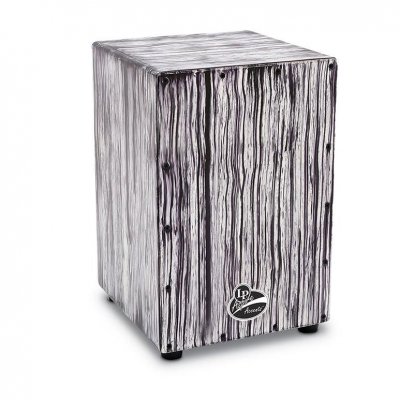 LATIN PERCUSSION  LPA1332-ws Cajon Aspire Accents White Streak Cajon