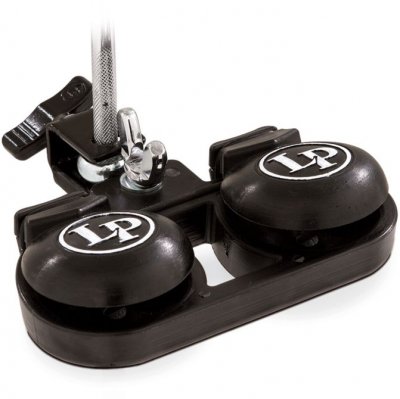 LATIN PERCUSSION  Machine Paire de Castagnettes 15,2 cm x 5 cm Noir
