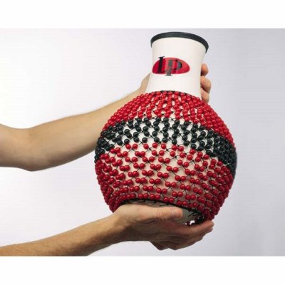 LATIN PERCUSSION  Pro Cheker&eacute; en fibre de verre Rouge