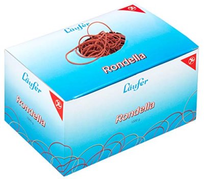 GENERIQUE L&auml;ufer Elastique Rouge Diametre 50 Mm En Boite De 1 Kg