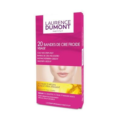 LAURENCE DUMONT  Institut Cire Froide Visage 20 Bandes