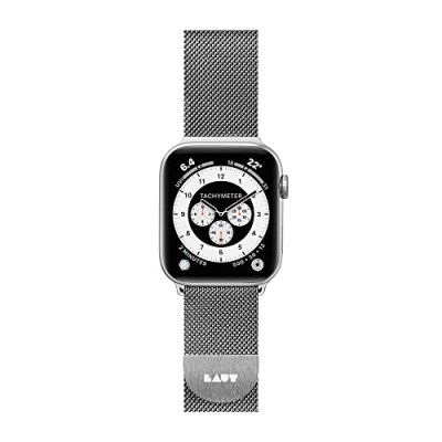 LAUT  Steel Loop Apple Watch Series 1-8 / SE - 38/40/41 mm - Argent