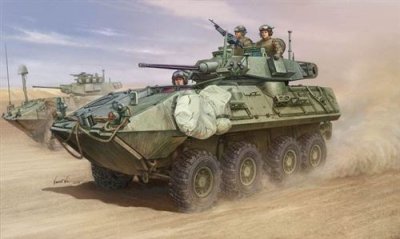 TRUMPETER Lav-a2 8x8 Wheeled Armoured Vehicle - 1:35e - 