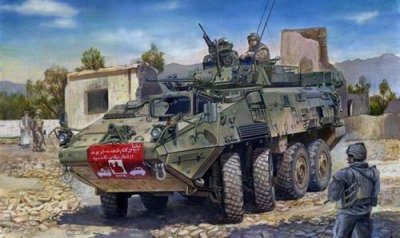 TRUMPETER Lav-iii 8x8 Wheeled Armoured Vehicle - 1:35e - 