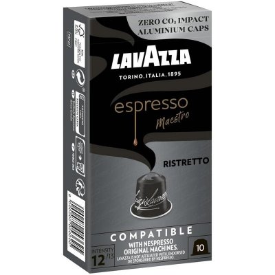 LAVAZZA  Espresso Maestro Ristretto Capsules 10 Units Argent&eacute;