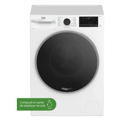 BEKO Lave-linge frontal 12 kg, 1400 trs/mn, 15 programmes