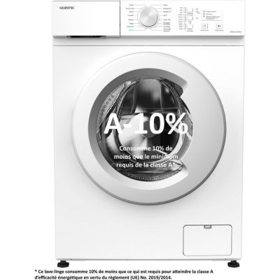 OCEANIC Lave-linge frontal  OCEALL610WA1 6 kg 1000 tr/min Blanc - Neuf