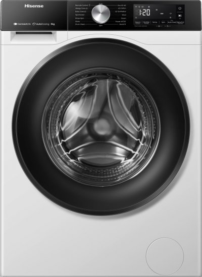 HISENSE Lave-linge  8Kg 1400RPM Blanc - WF3S8045BW3