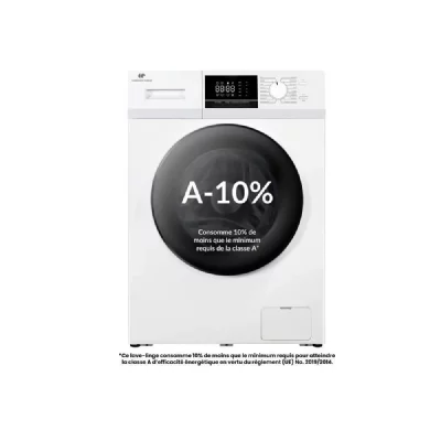 CONTINENTAL EDISON Lave-linge hublot - - CELL10140W3 - 10kg - Moteur induction - 60 cm - 1400 trs/min - Blanc