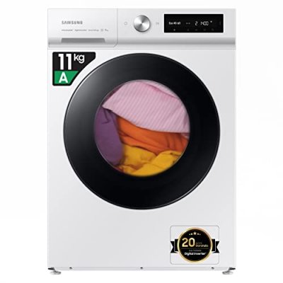 SAMSUNG Lave linge hublot  BESPOKE AI WW11BB744DGW Blanc 