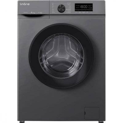 LINARIE Lave-linge  LKWM1220AS Gris 12kg 1200 tours moteur induction 14 programmes