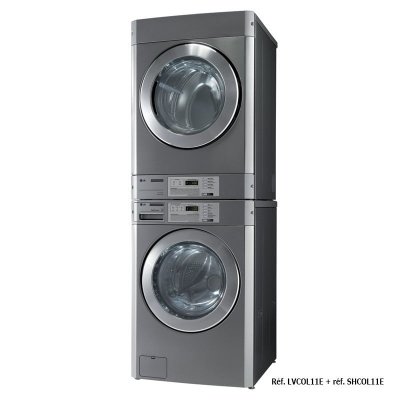 LG Lave-Linge Professionnel 11 kg pour Installation en Colonne - 3,2 kW - 