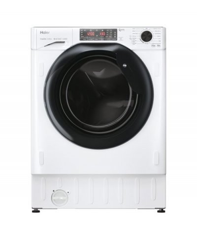 HAIER Lave linge s&eacute;chant hublot encastrable  HWD90B416FWB-FR